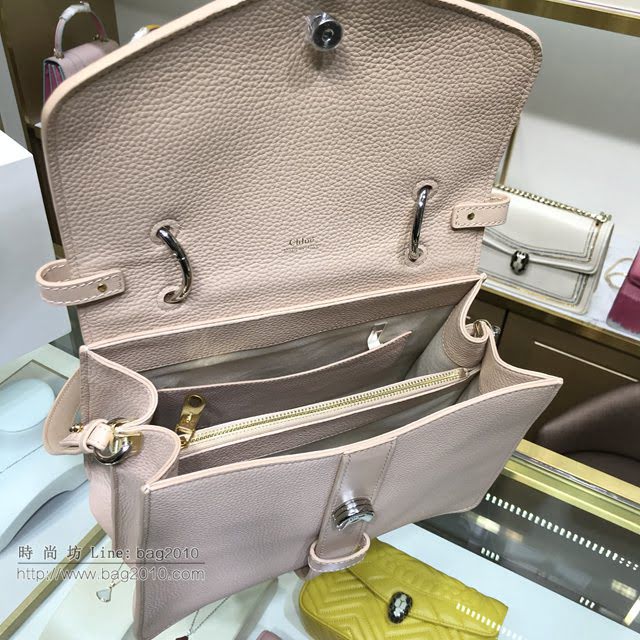 Chloe女包 克洛伊經典Aby粒面小牛皮鎖頭包 Chole手提肩背斜挎包  jjh1358
